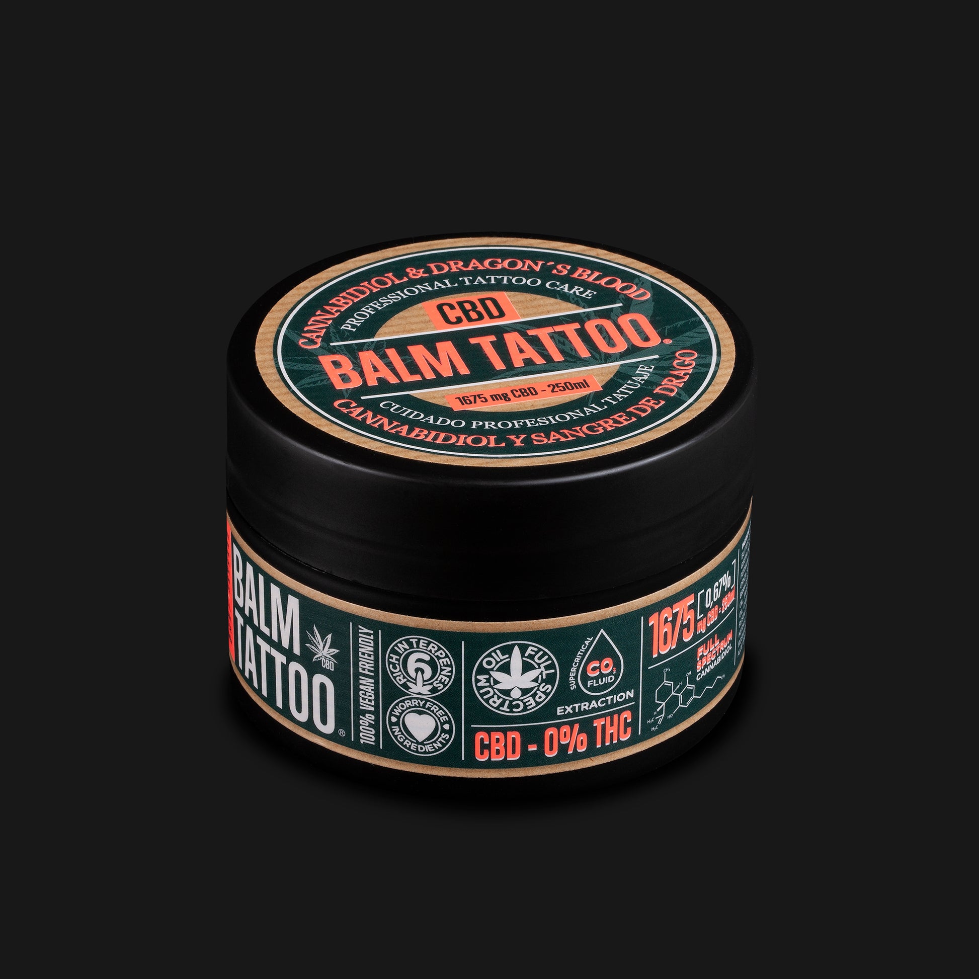 Dragon's Blood Bálsamo con CBD (1.675 mg) 250g