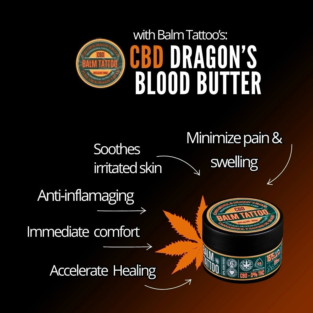 Dragon's Blood Bálsamo con CBD (1.675 mg) 250g