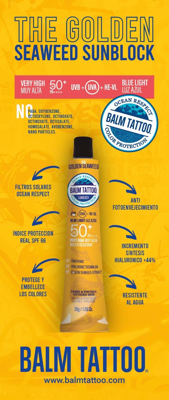 Balm Tattoo Sunblock 75+ 30g