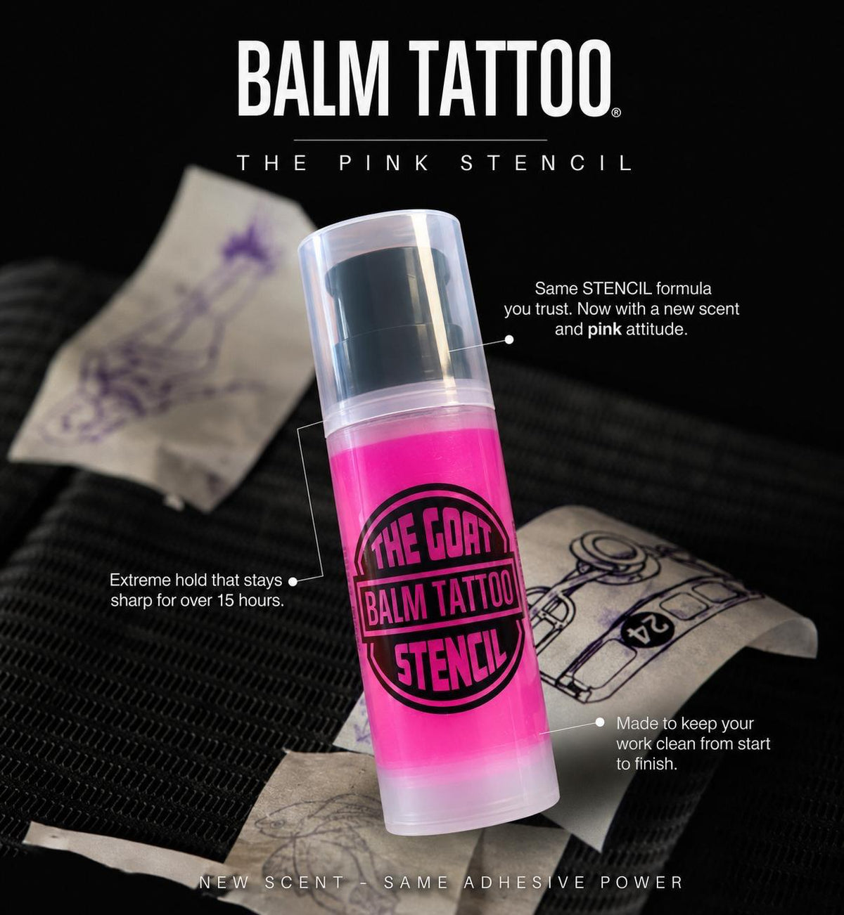 Balm Tattoo The GOAT Pink Stencil 250 ml
