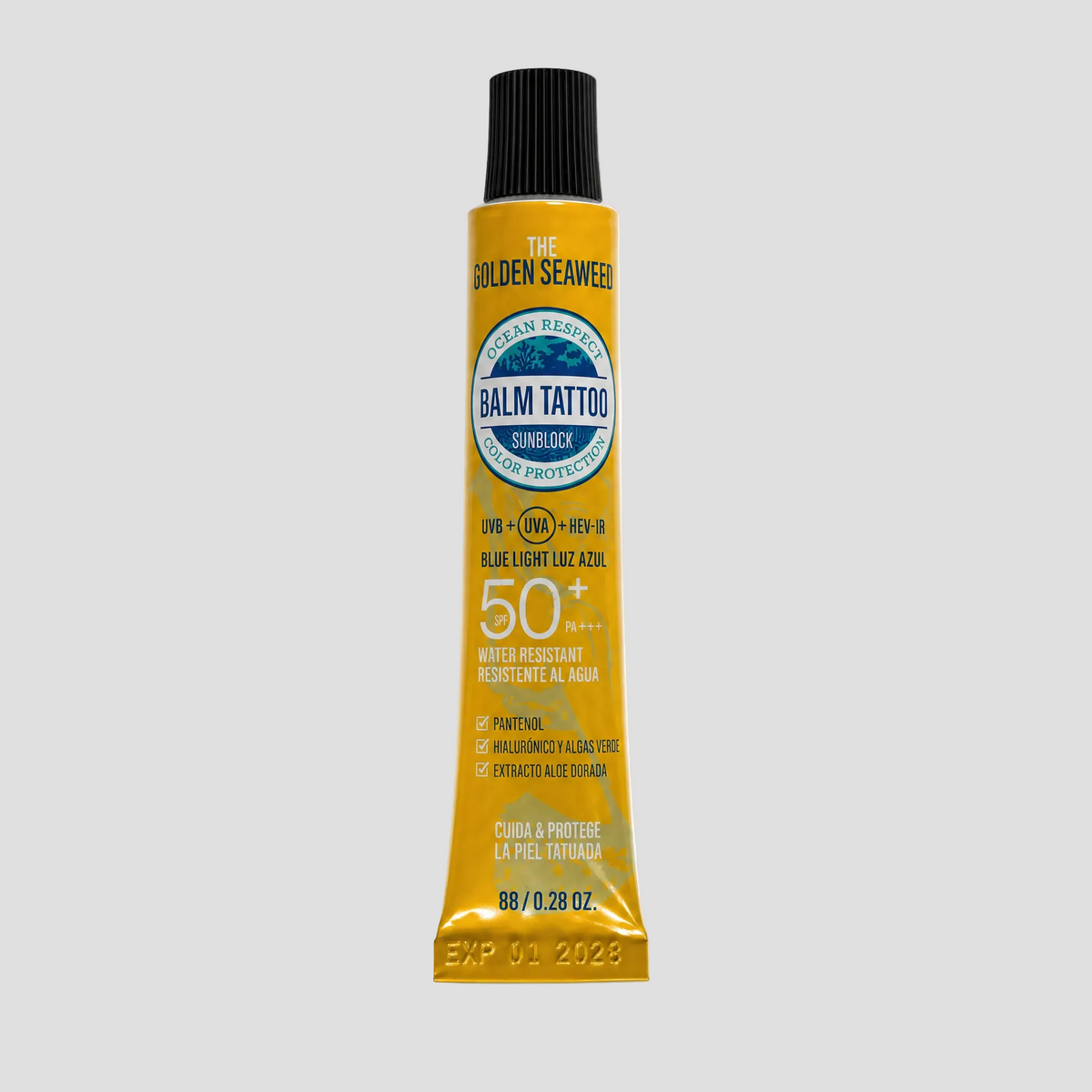 Shot · Fórmula Golden Seaweed Sunblock 70+ 8g
